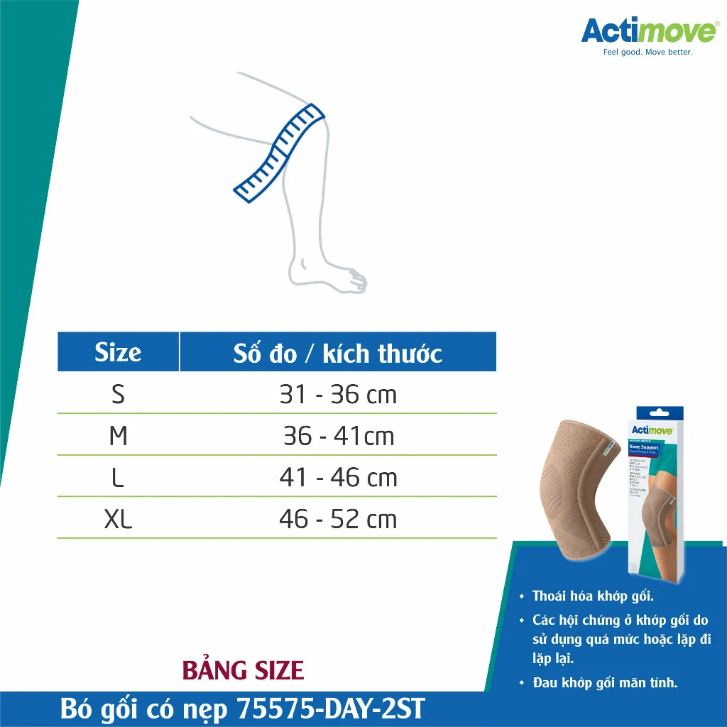Ảnh Bó gối có nẹp 75575-DAY-2ST Actimove Knee Support 4
