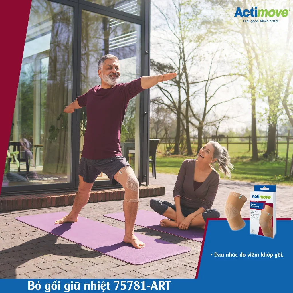 Ảnh Bó gối giữ nhiệt 75781-ART Actimove Knee Support 1