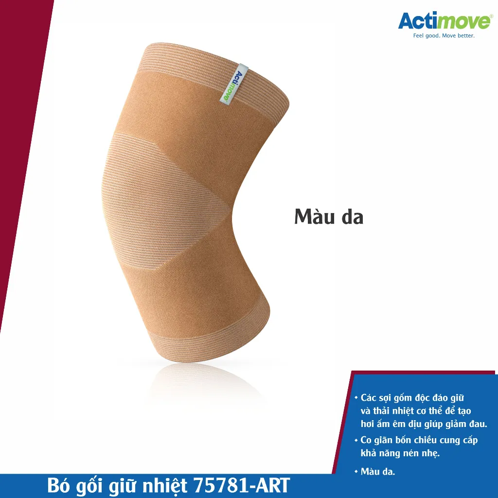 Ảnh Bó gối giữ nhiệt 75781-ART Actimove Knee Support 2