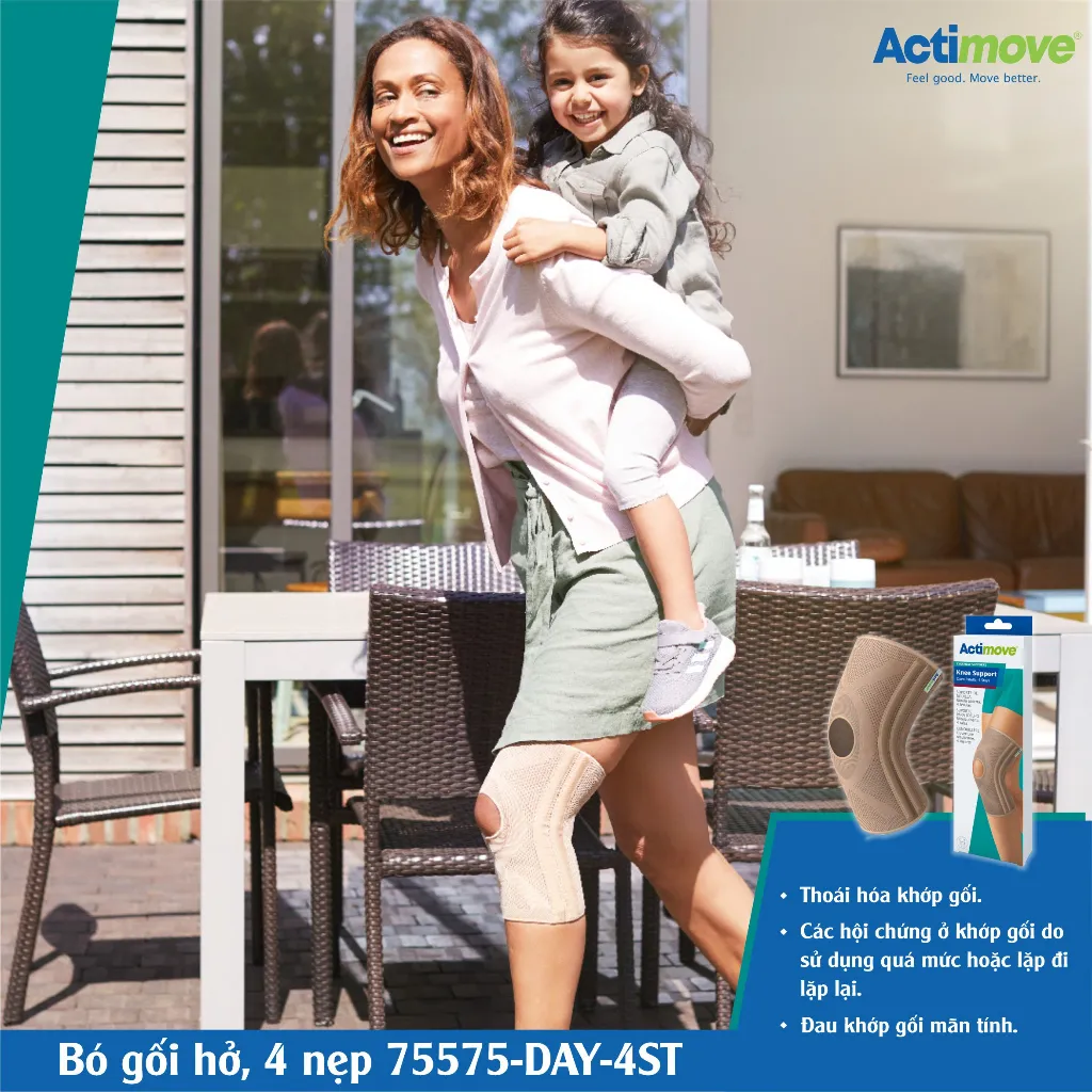 Ảnh Bó gối hở, 4 nẹp 75575-DAY-4ST Actimove Knee Support 1