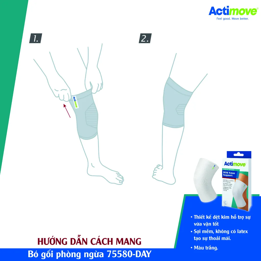Ảnh Bó gối phòng ngừa 75580-DAY Actimove Mild Knee Support 4