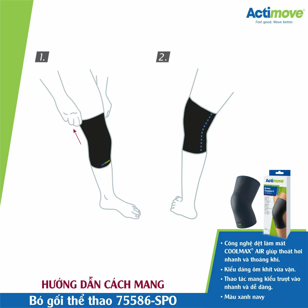 Ảnh Bó gối thể thao 75586-SPO Actimove Knee Support 3