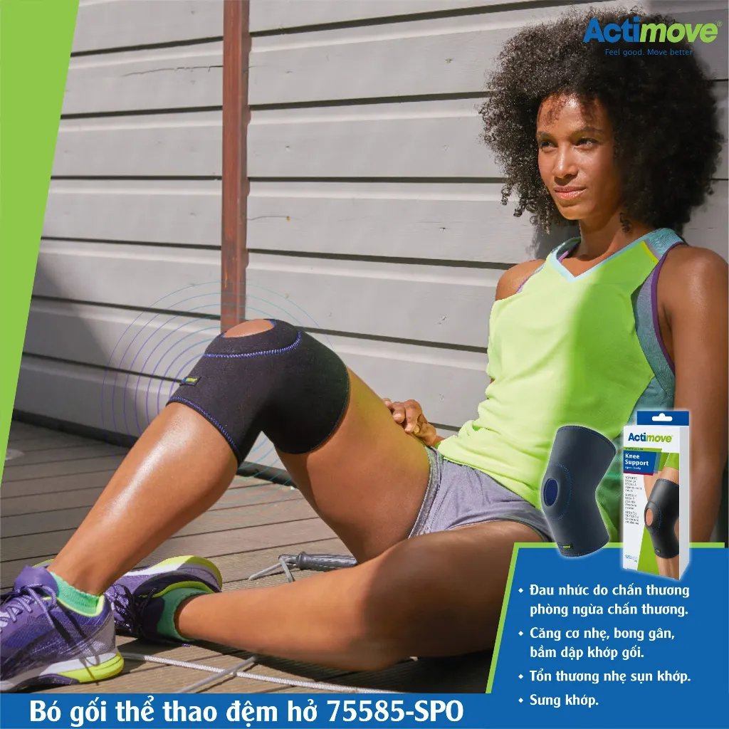 Ảnh Bó gối thể thao đệm hở 75585-SPO Actimove Knee Support 1