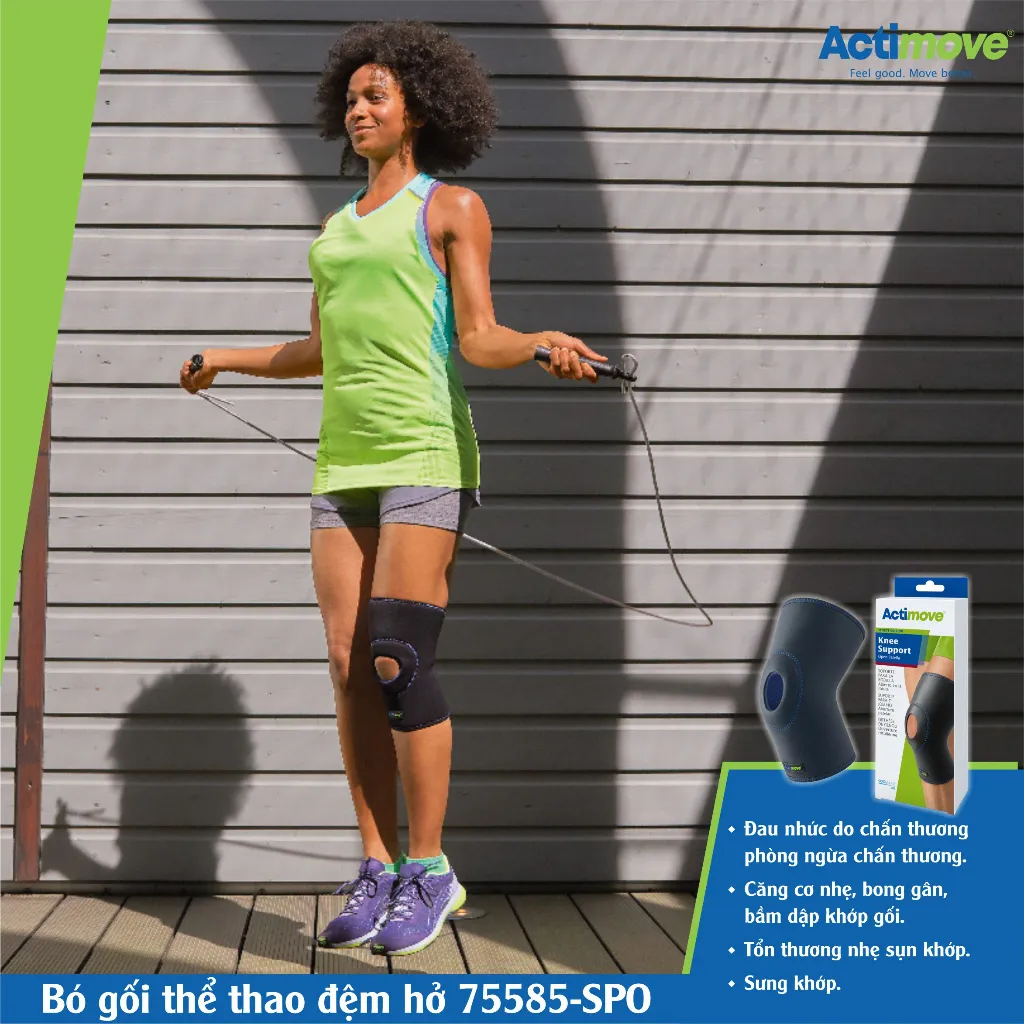 Ảnh Bó gối thể thao đệm hở 75585-SPO Actimove Knee Support 2