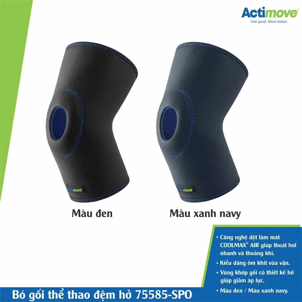 Ảnh Bó gối thể thao đệm hở 75585-SPO Actimove Knee Support 3