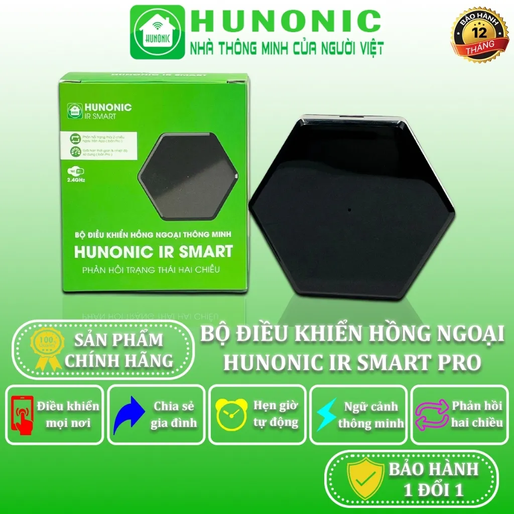 Đánh Giá Bộ Điều Khiển Hồng Ngoại Hunonic HNIRS: Biến Điện Thoại Thành Remote Đa Năng