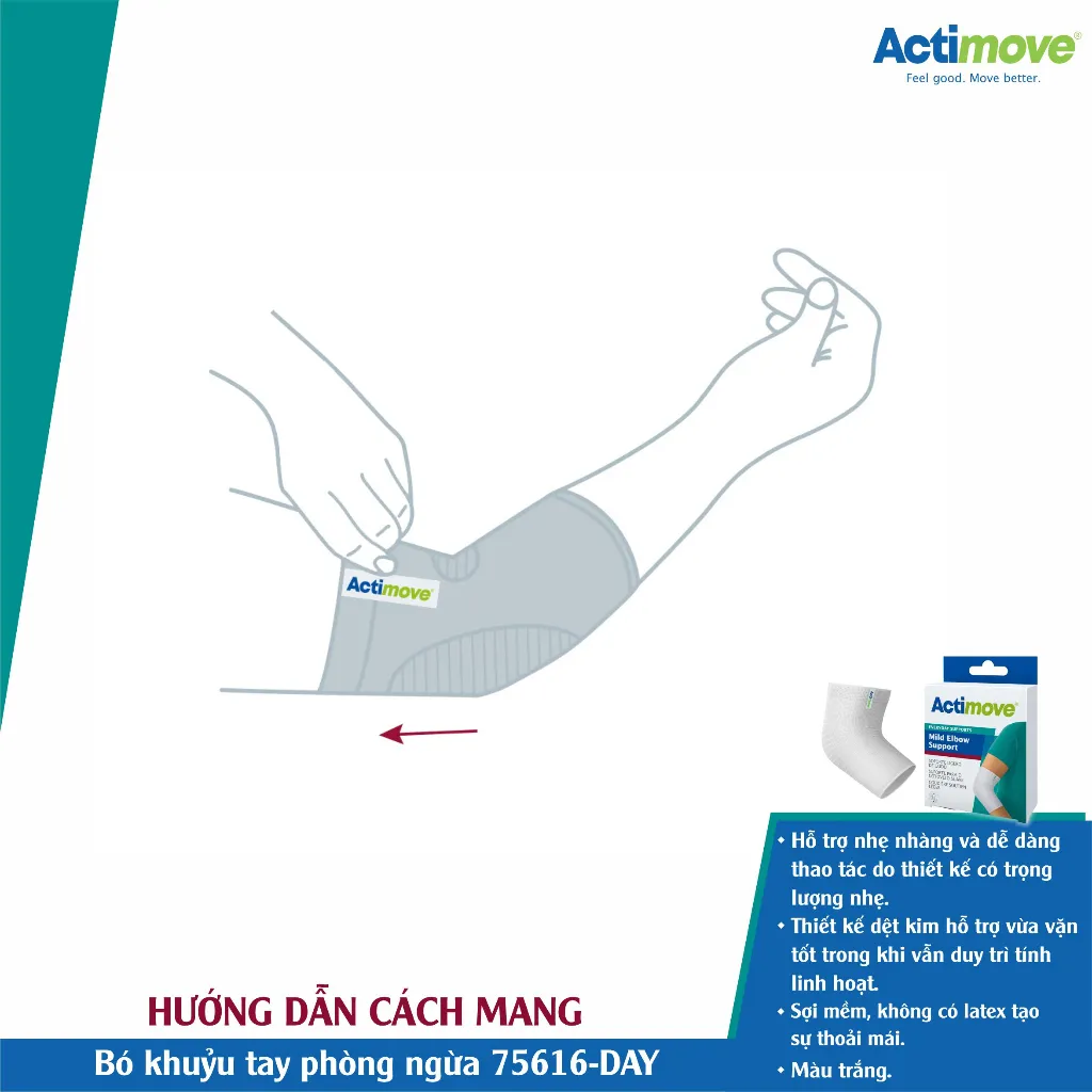 Ảnh Bó khuỷu tay phòng ngừa 75616-DAY Actimove Mild Elbow Support 3