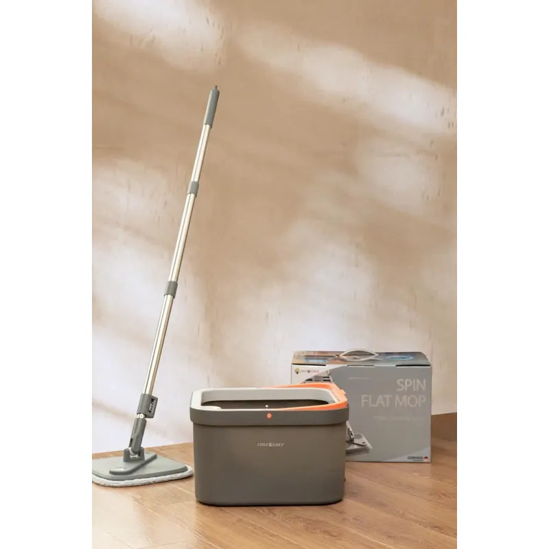 Ảnh Bộ Lau Nhà CHEF&CHEF LV-F04 – 2 Ngăn Riêng Biệt, Tách Nước Bẩn, Thiết Kế Độc Đáo, Lau Siêu Sạch 3