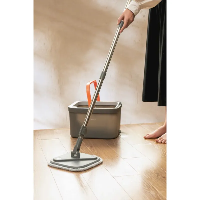 Ảnh Bộ Lau Nhà CHEF&CHEF LV-F04 – 2 Ngăn Riêng Biệt, Tách Nước Bẩn, Thiết Kế Độc Đáo, Lau Siêu Sạch 4