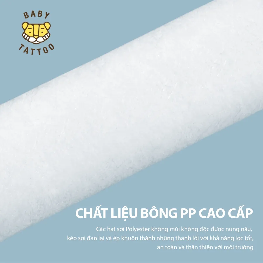 Ảnh Bộ Lõi Lọc PP Type B Cho Vòi Sen Tắm Lọc Nước, Khử Khuẩn BABY TATTOO 4
