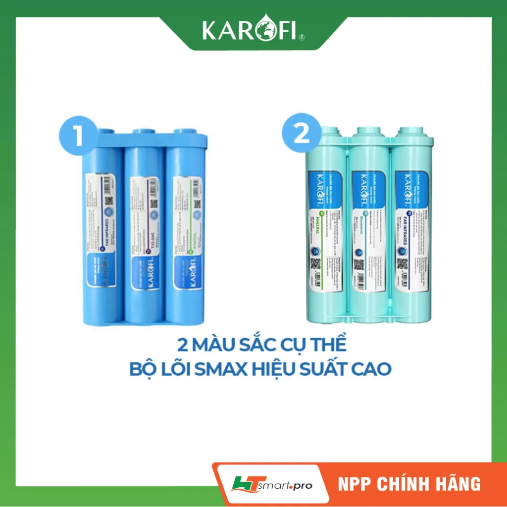 Ảnh Bộ lõi Smax Hiệu Suất cao HP 6.2 Karofi Với Cụm Đúc Liền Khối 6 lõi chức năng Chính Hãng 4