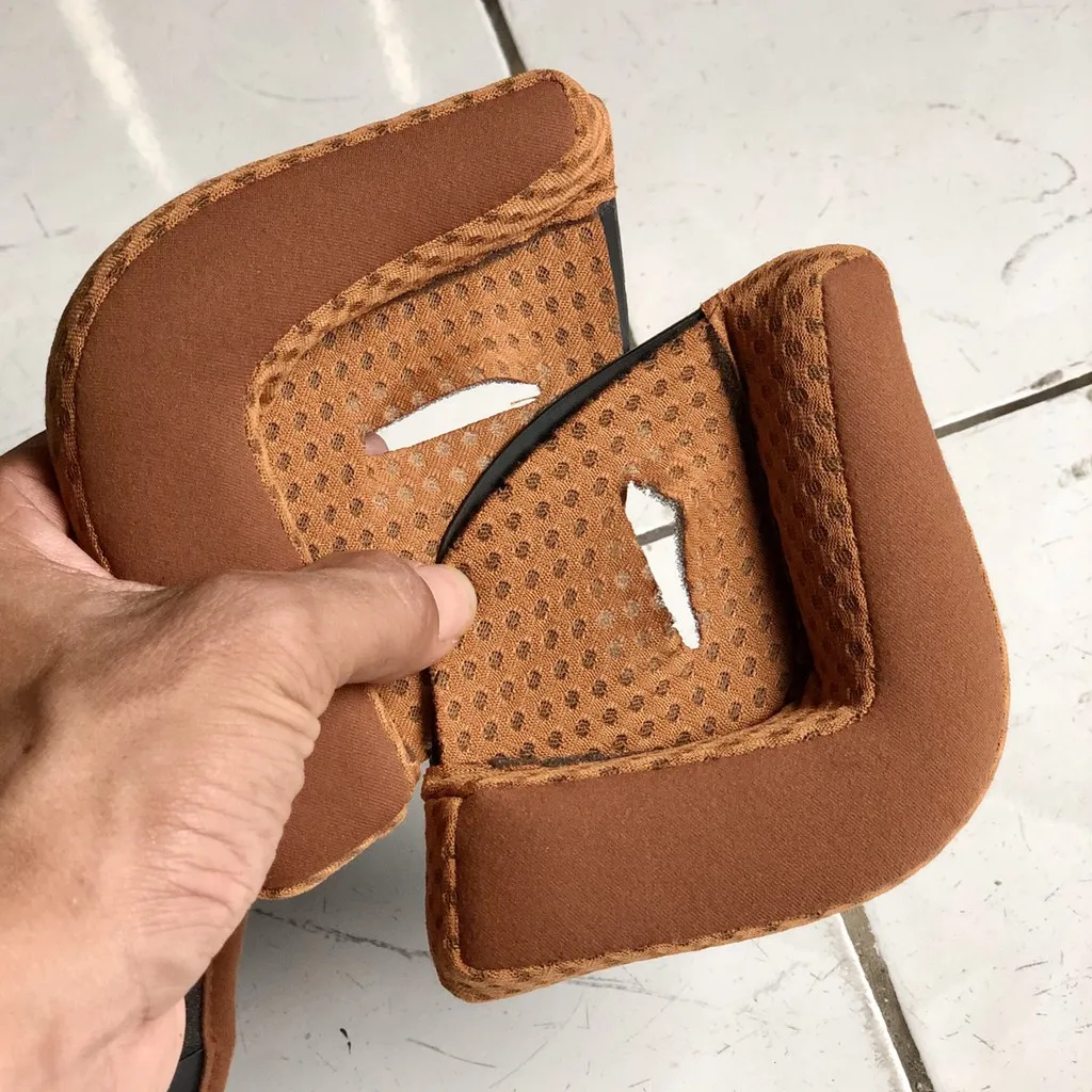 Ảnh Bộ lót thay mũ bảo hiểm Royal kính âm M139(2 ốp tai và 1 lót) 3