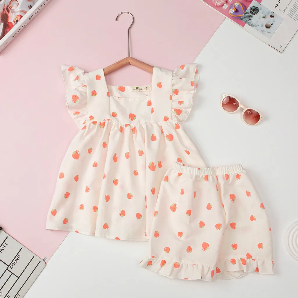 Ảnh Bộ mùa hè LITIBABY thô xốp, tay cánh tiên size 8 đến 14 tuổi 1