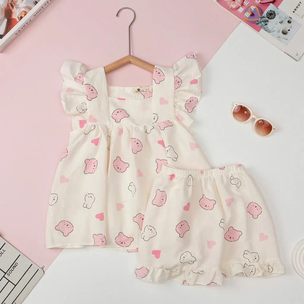 Ảnh Bộ mùa hè LITIBABY thô xốp, tay cánh tiên size 8 đến 14 tuổi 2