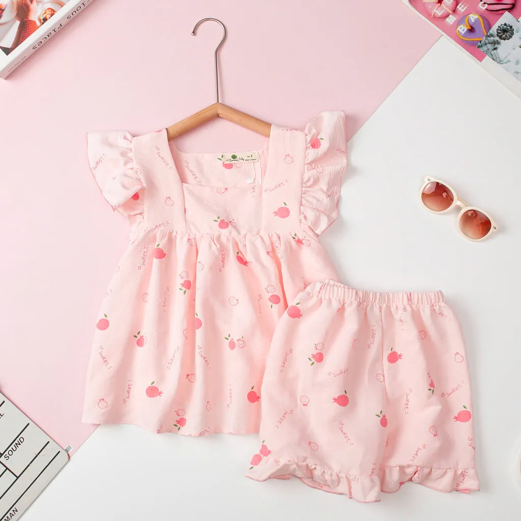 Ảnh Bộ mùa hè LITIBABY thô xốp, tay cánh tiên size 8 đến 14 tuổi 3