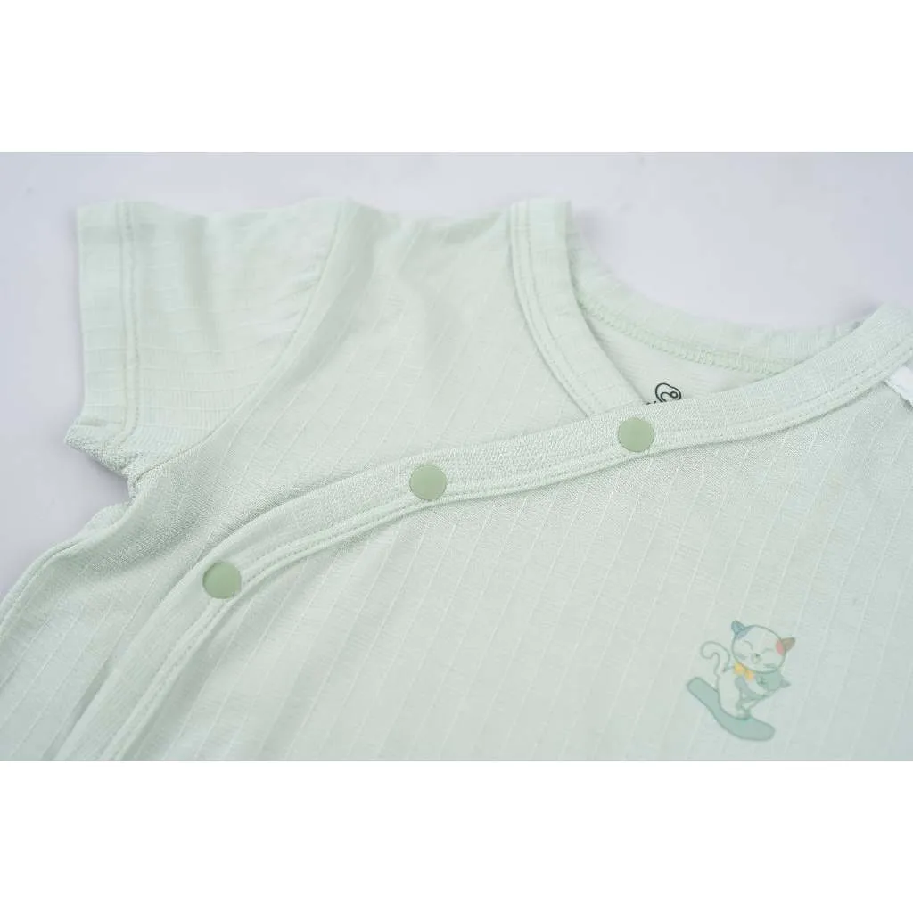 Ảnh Bộ ngắn tay cài chéo BU Baby Siro BSR130807 4