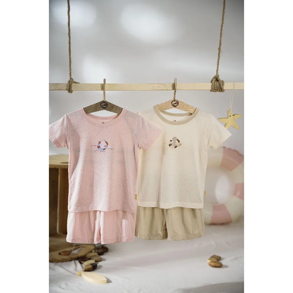 Ảnh Bộ ngắn tay cổ tròn BU Baby Siro BSR130406 1