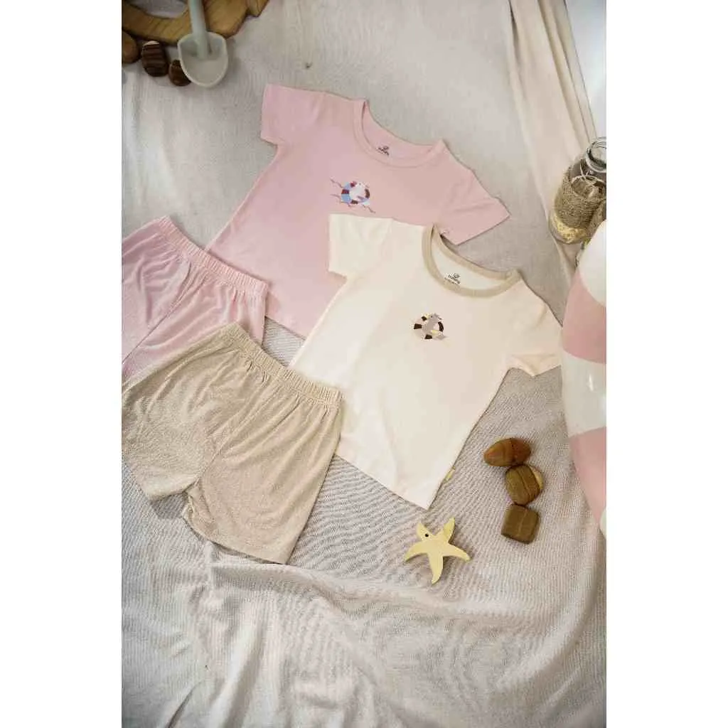Ảnh Bộ ngắn tay cổ tròn BU Baby Siro BSR130406 2