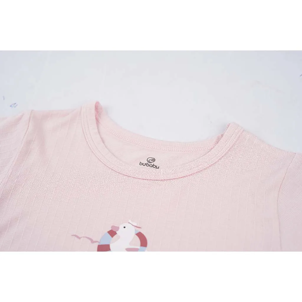 Ảnh Bộ ngắn tay cổ tròn BU Baby Siro BSR130406 4