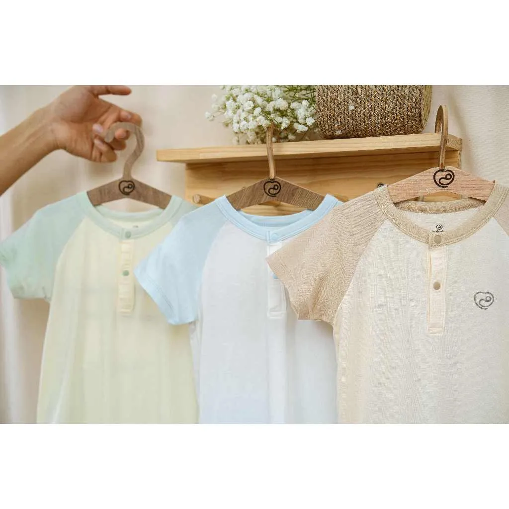 Ảnh Bộ ngắn tay cổ trụ Siro BU Baby BSR130305 1
