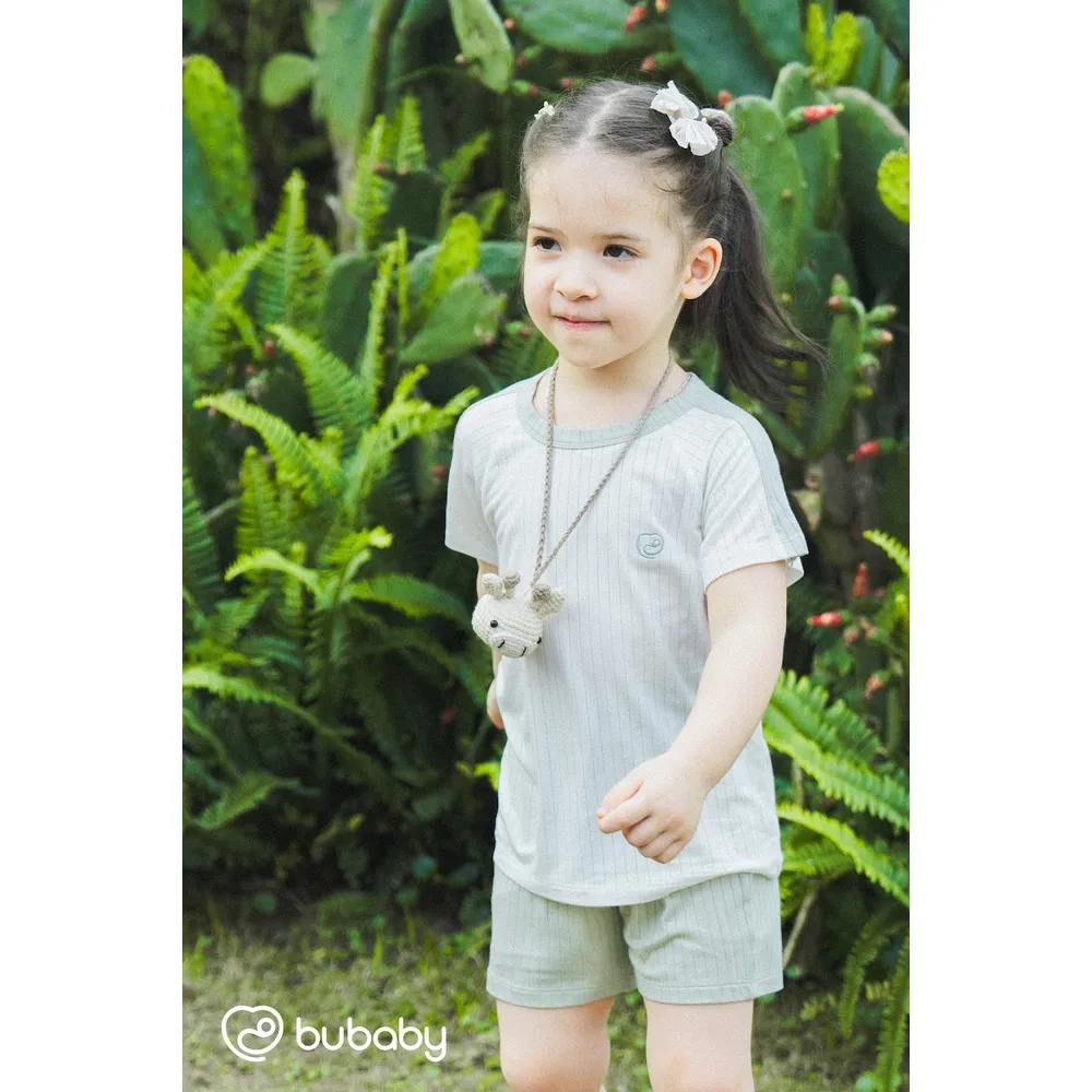Ảnh Bộ ngắn tay raglan cổ tròn Molist BU Baby BMD130400 1
