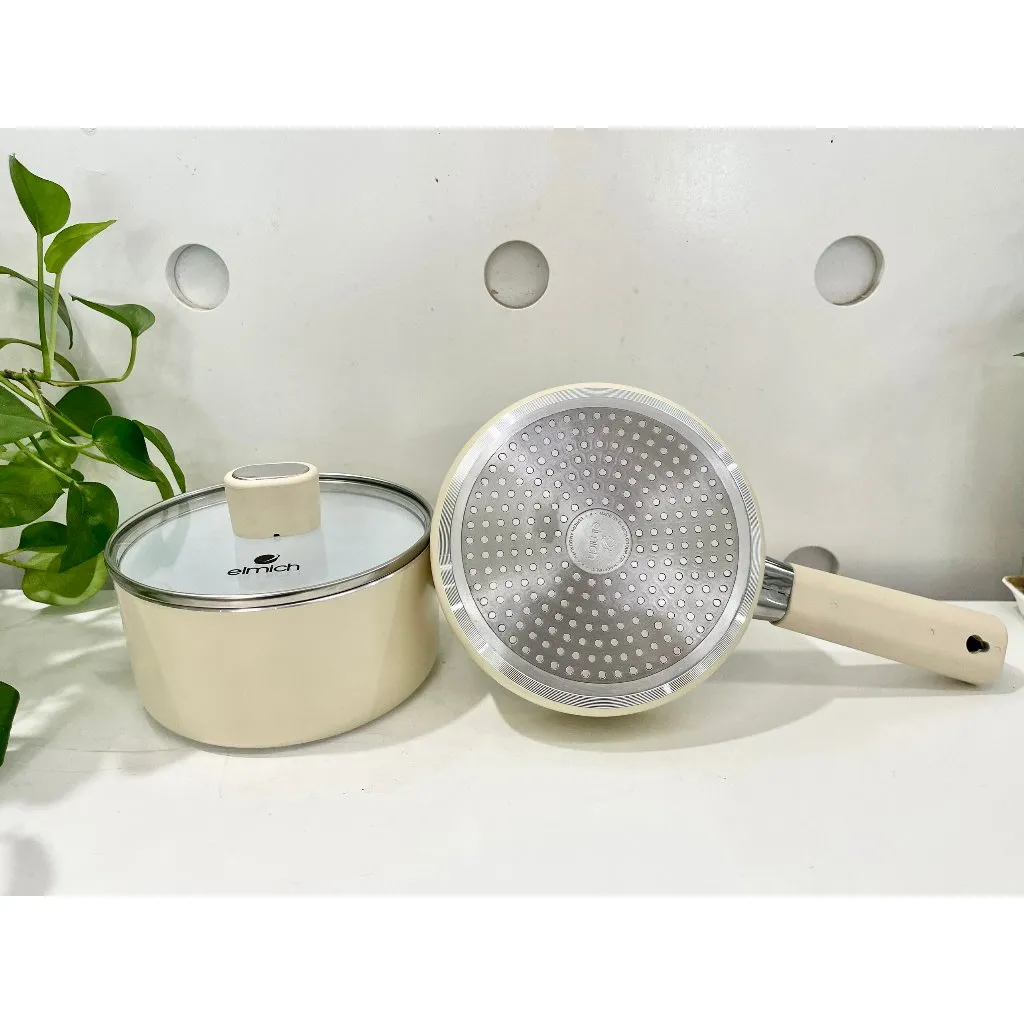 Ảnh Bộ nồi chảo chống dính sứ Elmich Baby EL 1168 4