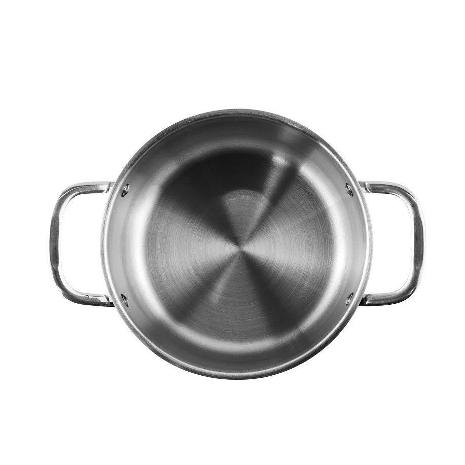 Ảnh Bộ nồi inox cao cấp 3 lớp đáy liền Trimax 3 chiếc EL-2103 size 18,20,26cm 3