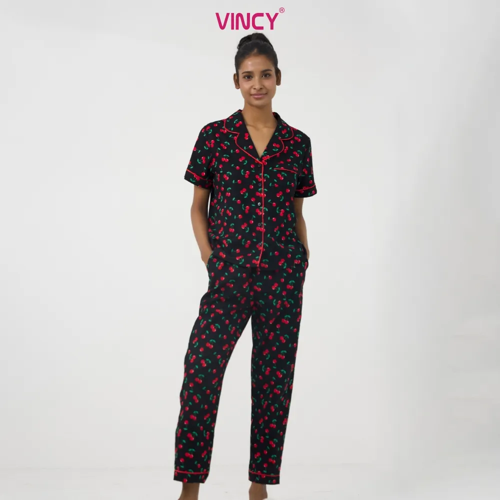 Ảnh Bộ Đồ Kate Dài Nữ Vincy BKD135W01 2