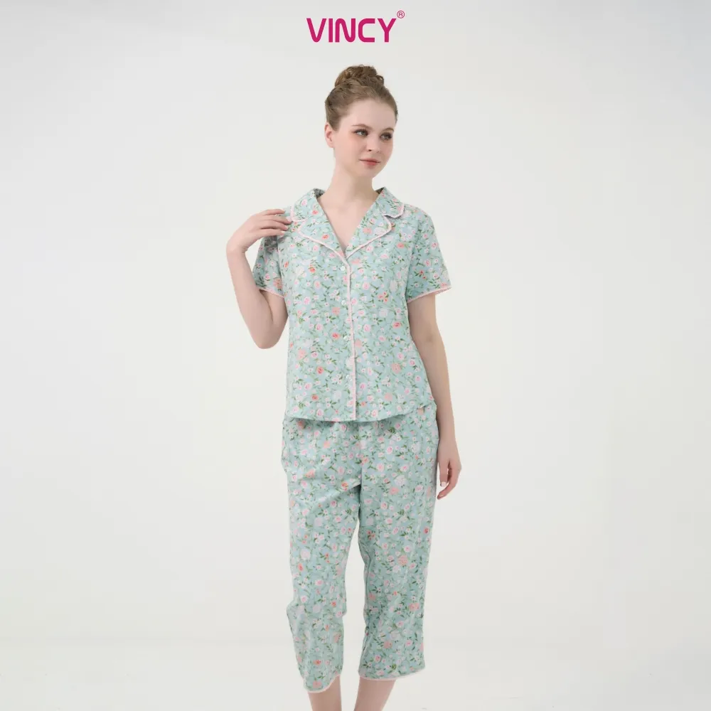 Ảnh Bộ Đồ Kate Lửng Nữ Vincy BKL267S01 2