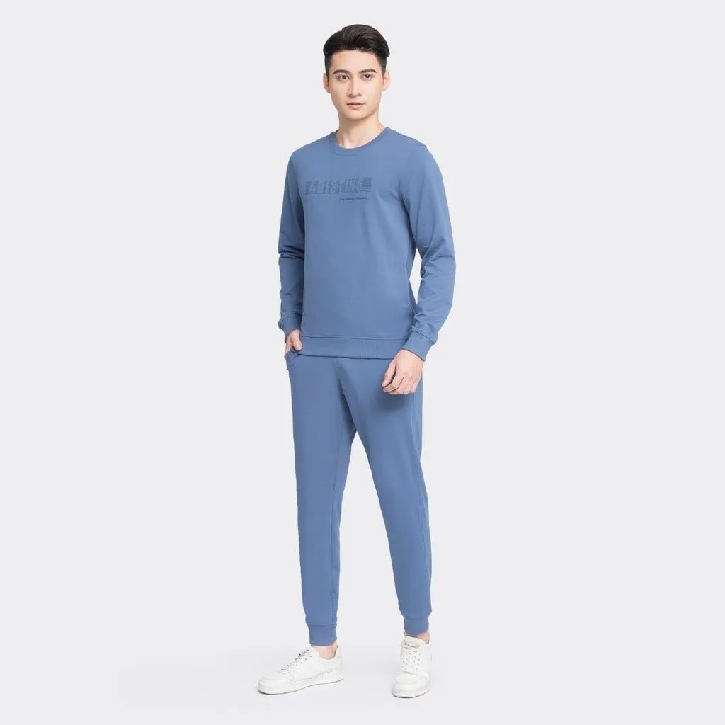 Ảnh Bộ đồ thu đông nam Aristino dệt kim thiết kế cơ bản, màu sắc nam tính, lịch lãm - ALH010W3 2