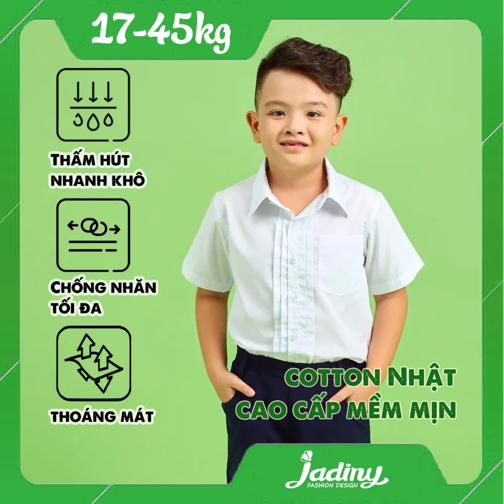 Ảnh Bộ đồng phục học sinh nam đi học tiều học Jadiny lựa chọn mua theo từng sản phẩm 2