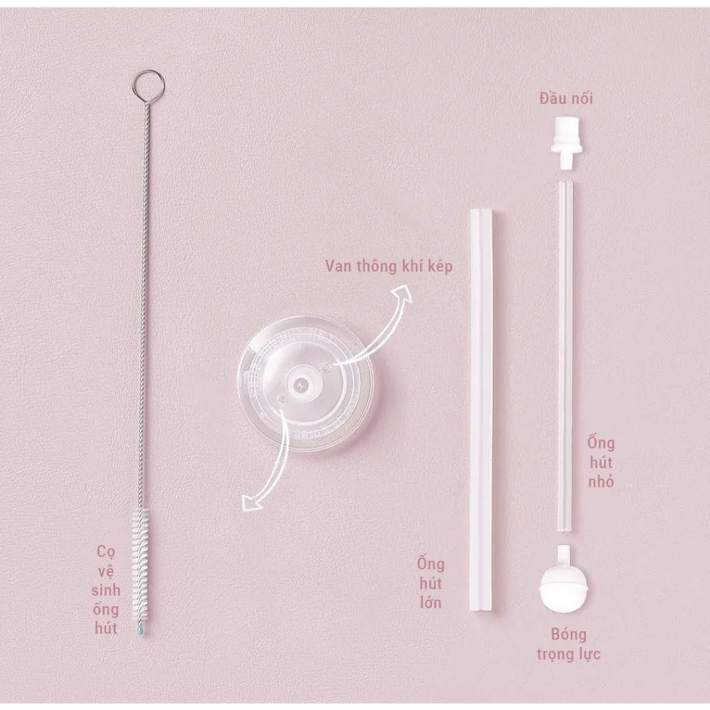 Ảnh Bộ ống tập hút kèm bóng trọng lực và cọ rửa Spectra 1