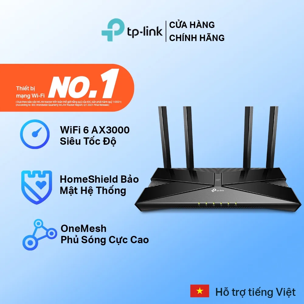 Ảnh Bộ Phát Wifi TP-Link Archer AX53 Chuẩn Wifi 6 AX3000 1