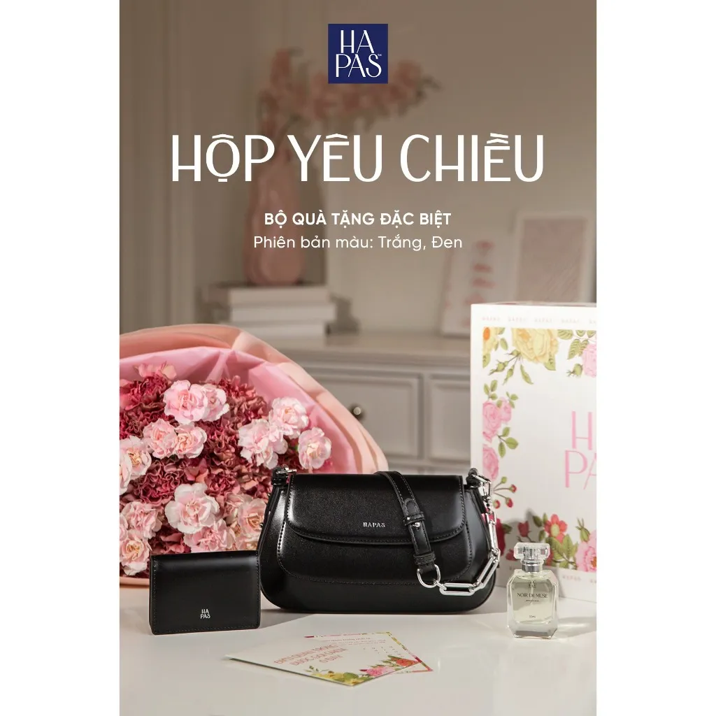 Ảnh Bộ Quà Tặng Túi Xách "Yêu Chiều" HAPAS - Món Quà Ý Nghĩa Tặng Người Thương 2