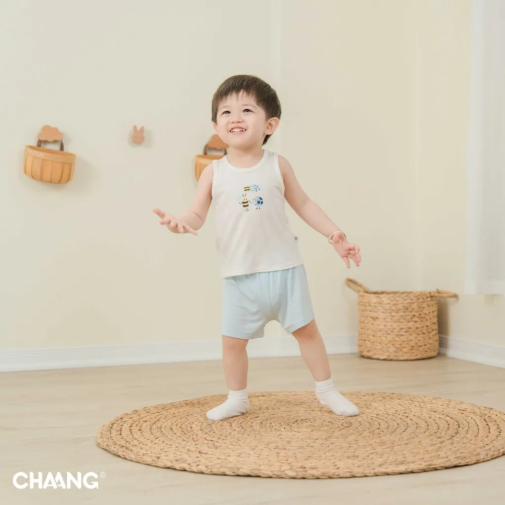 Ảnh Bộ quần áo ba lỗ Bloom cho bé trai 1