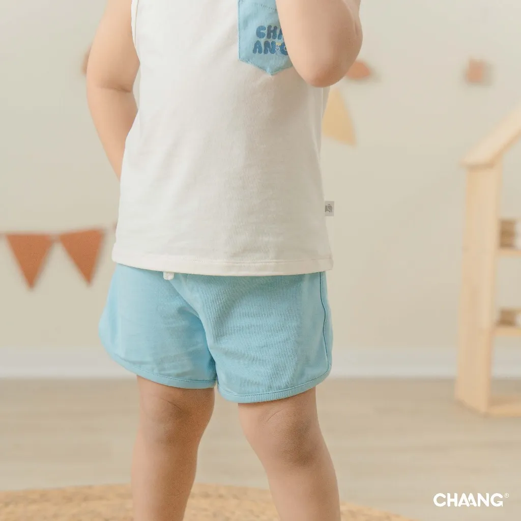 Ảnh Bộ quần áo ba lỗ túi ngực Bloom cho bé trai 3