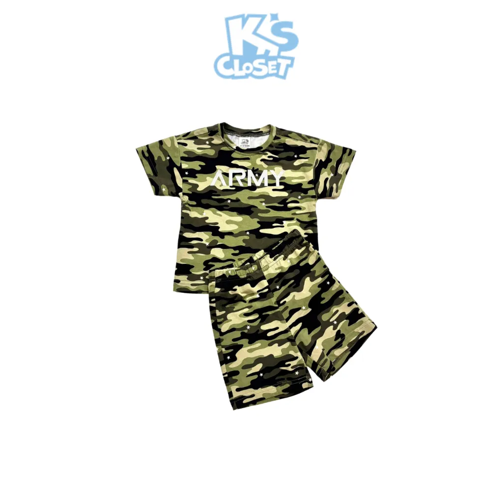 Ảnh Bộ quần áo cộc tay trẻ em K'S CLOSET dành cho bé (214 tuổi) KT46TWS E011TWS, E230FIS 3