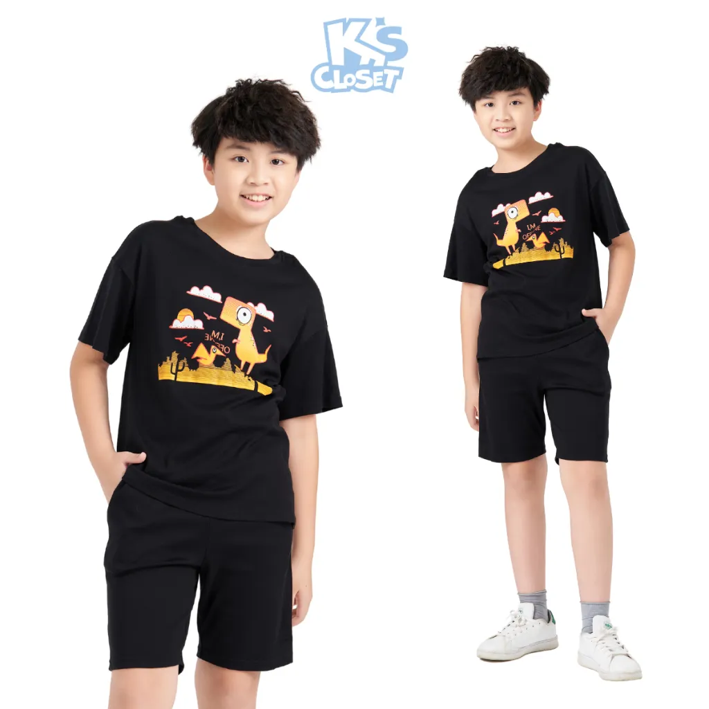 Ảnh Bộ quần áo cộc tay trẻ em K'S CLOSET dành cho bé (214 tuổi) KT46TWS E011TWS, E230FIS 4