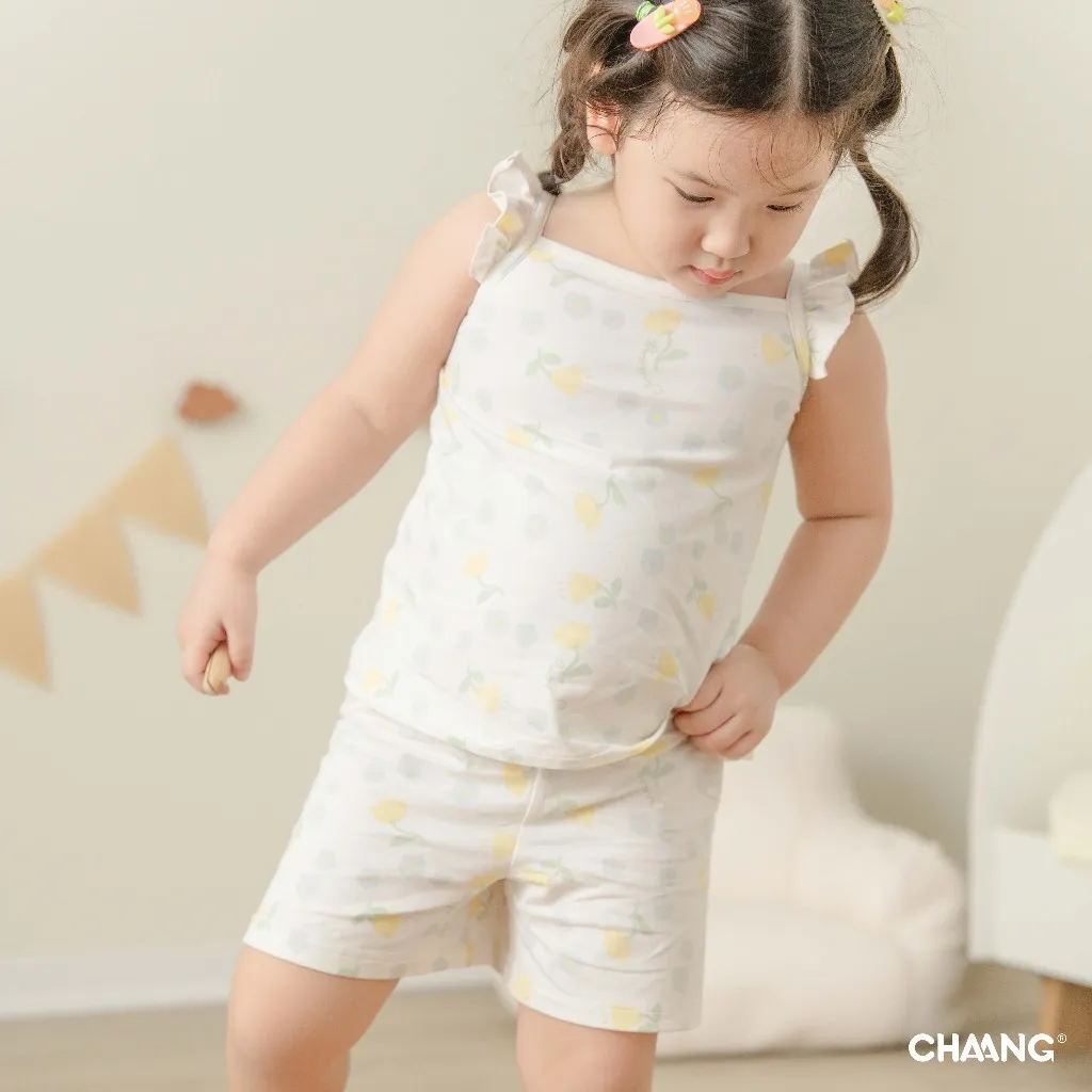 Ảnh Bộ quần áo hai dây cánh tiên Bloom cho bé gái 4