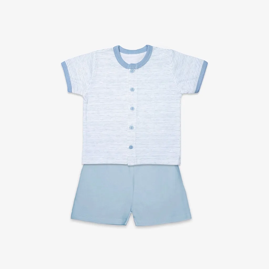 Ảnh Bộ Quần Áo Sơ Sinh Cộc Tay, Nút Giữa New MIOMIO - Hoạ Tiết Cho Bé Trai, Bé Gái (Từ 0-24 tháng), Vải Cotton 4