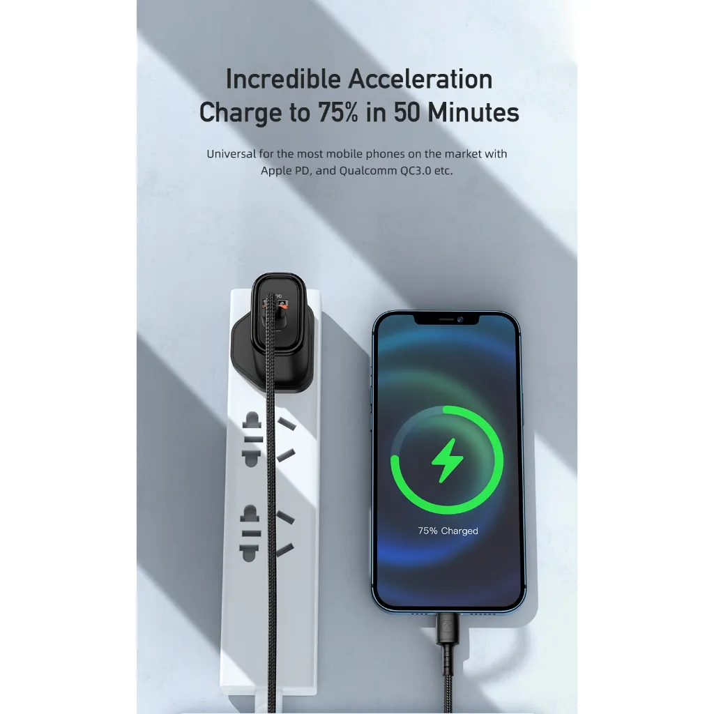Ảnh Bộ sạc Awei PD6 củ sạc nhanh 20W chính hãng cho phone 14 13 12 11 3