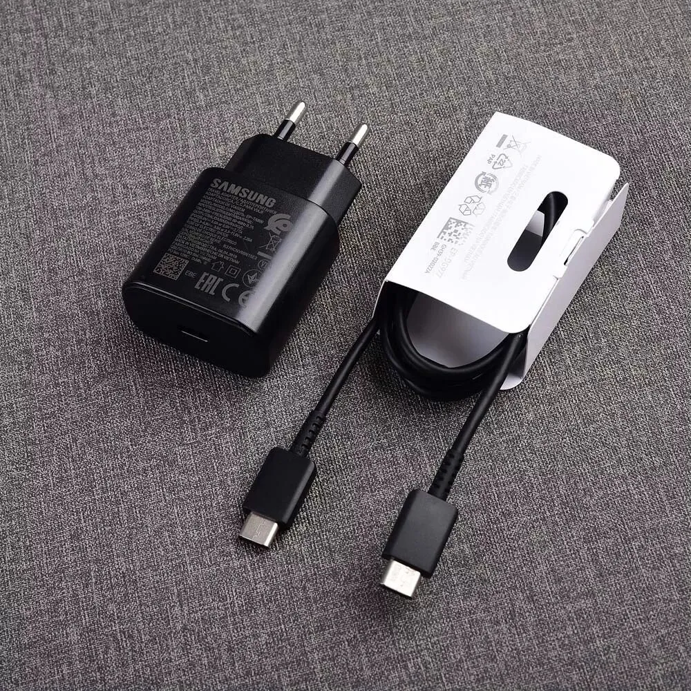 Ảnh Bộ sạc nhanh 25w tương thích với Samsung chân cắm Type C kèm dây sạc nhanh Type C DYDX Bảo hành Lỗi 1 đổi 1 3