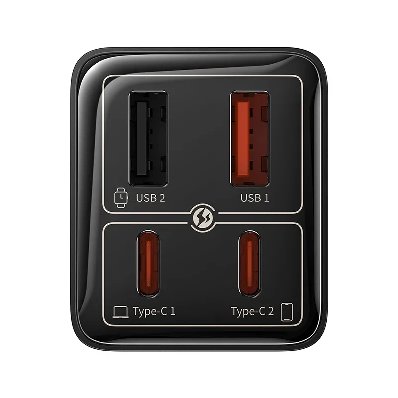 Ảnh Bộ sạc nhanh đa năng Baseus GaN6 Pro 2C+2U 65W EU 1