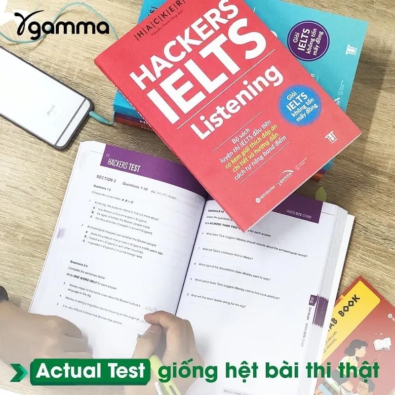 Ảnh Bộ sách Hackers IELTS (Có File Nghe): Listening + Reading + Writing + Speaking (Bộ 4 Cuốn/Lẻ, Tái Bản Mới Nhất - Gamma) 4