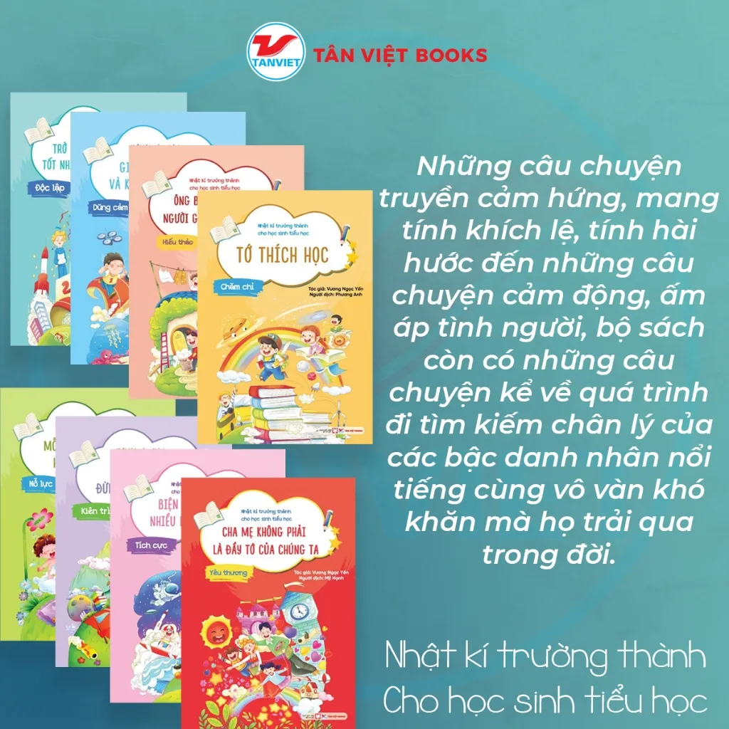 Ảnh Bộ sách Nhật kí trưởng thành cho học sinh tiểu học 2