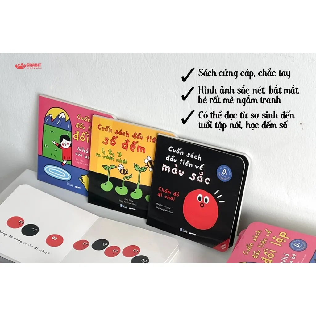 Ảnh Bộ Sách Tương Phản - Đọc Ngay Cho Bé Vừa Chào Đời 4
