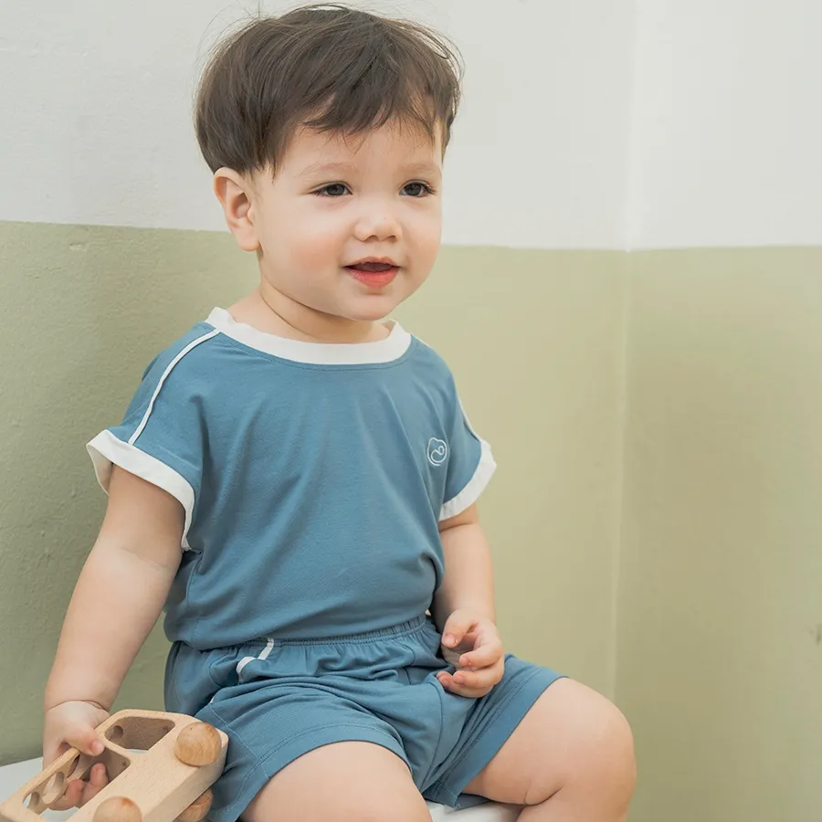 Ảnh Bộ sát nách cổ tròn Bambus Gami BBB140406 | Quần áo chính hãng BU Baby 1