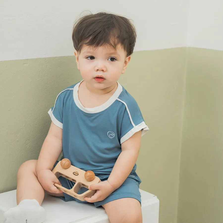 Ảnh Bộ sát nách cổ tròn Bambus Gami BBB140406 | Quần áo chính hãng BU Baby 3