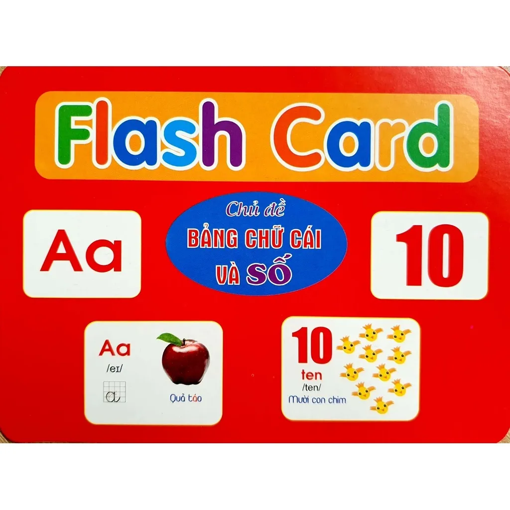 Ảnh Bộ thẻ Flashcard song ngữ Việt Anh - Dạy trẻ về thế giới xung quanh 19 chủ đề (phương pháp Glenn Doman) (Việt Hà) 2