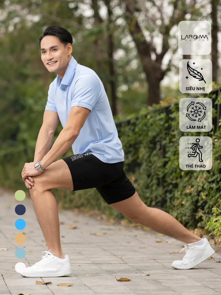 Ảnh Bộ Thể Thao Nam Basic Laroma | Trẻ trung - Năng động 2